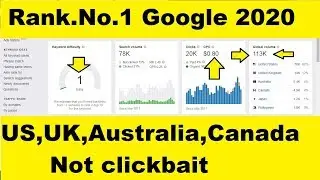 Best Blogging Keywords For USA Traffic In 2020 | High $1  CPC  Keyword Research For UK Traffic