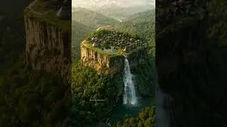A Hidden Village on a Floating Cliff? Unbelievable View!