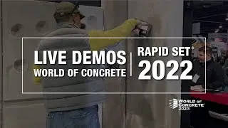 World of Concrete 2022 Concrete Repairs Demo