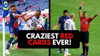 Craziest Red Cards in Football History | Insane & Iconic Moments