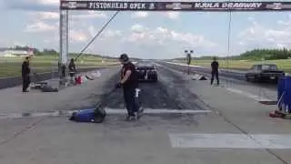 worlds fastest irs bmw 8,73 @402m kjula dragway 29/6 2013 m3 dragracing 1/4 mile