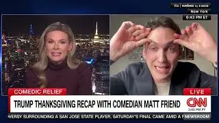 Trump's Mar-A-Lago Thanksgiving, McConnell, RFK, & DR OZ impressions in HILARIOUS CNN interview