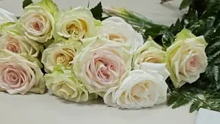 Bouquet fiori per nascita bimba con incarto particolare - #wrappingideas #wrapping  Fiorista Bandera