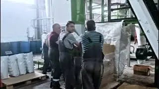 Complete aquatic floating fish extrusion feed production line display