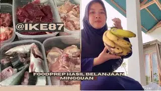FOODPREP HASIL BELANJAAN MINGGUAN‼️