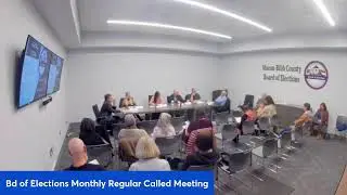 Macon-Bibb County Board of Elections January 15, 2026 Regular Called Meeting