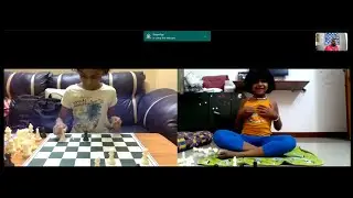 6year old kids chess class | Sami & Mithra beginner chess 3rd class | #MiracleSchoolofChess
