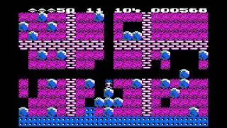 Amstrad CPC : Boulder Dash (1984) de First Star Software