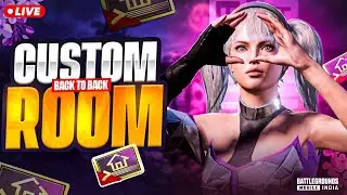 BGMI LIVE CUSTOM ROOM | CUSTOM ROOMS | BGMI LIVE ROOM #bgmi #bgmiroom #customroom #liveroom