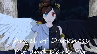 MMD Kid Icarus Angel of Darkness