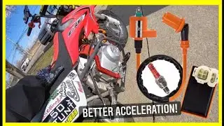Cheap Crf50 Upgrade Before And After!