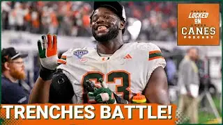 TRENCH WARS: Miami Hurricanes OL & DL SHAKEUP – Can Cantwell and Okunlola DOMINATE?