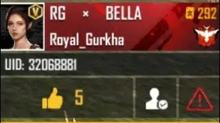 bella gaming in my game rank match rg bella v badge girl