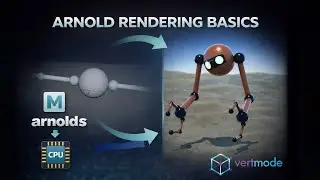Arnold Rendering Fundamentals in Maya &mdash; CPU Rendering Basics