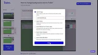 How to use images to add more contextual information within product walkthrough videos?