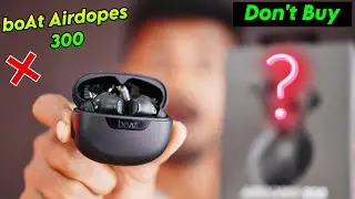 Boat Airdopes 300 Earbuds 😳 *Full Review* ⚡Best TWS  Earbuds Under 1500 rs 🔥🎧