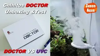 Chihiros Doctor Unboxing & Test - czy działa? i porównanie do lamp UVC