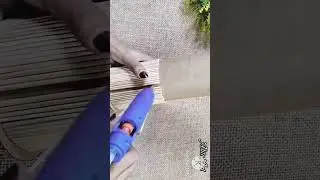 Переработайте картонные рулоны с помощью джутовой веревки и шпажек ❤️