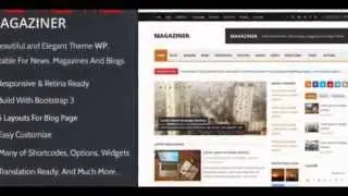 Download Free Magaziner - Responsive WP News, Magazine, Blog