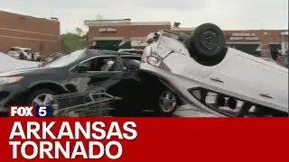 'Catastrophic' tornado moves through central Arkansas