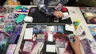 (OP09) Blue Doflamingo vs Shanks! Rare & Sleeveless Locals Round 1! OPTCG POV