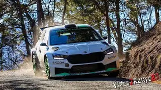 Test Monte Carlo 2024 | Solberg Oliver | Skoda Fabia Rs Rally2 By PapaJulien