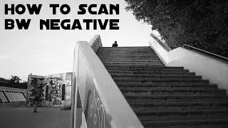 How to Scan a Black and White Negative