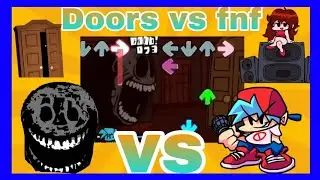Friday night funkin VS Roblox Rush Y Screesh ( #roblox #Doors )