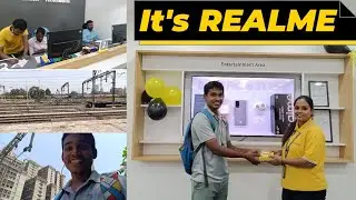 I went to Realme Exclusive Service Center on 4th Anniversary of @realmemobiles