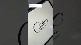 Geeta | Signature Name Request |  #signature #calligraphy #art #artbyjadmerc