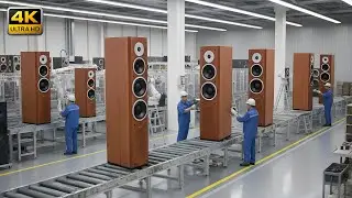 How Dynaudio Makes Floor Standing Speakers | High-End Loudspeakers Build Process