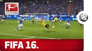 FC Schalke 04 - Borussia Dortmund -  FIFA 16 Prediction with EA Sports