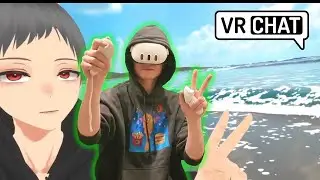 Let's go to VRChat because it's too hot in Japan this year.