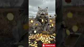 The Wonderful Cat and the Mysterious Treasure From the Street to the Palace #kitten #catlovers