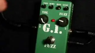 MI Audio GI Fuzz Silicon Fuzz Pedal
