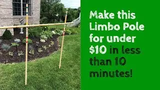 DIY Limbo Game for Under $10 in Under 10 Minutes | Perfect for Graduation Open Houses
