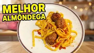 O MACARRÃO AO MOLHO POMODORO COM ALMÔNDEGAS MAIS SABOROSO QUE VOCÊ JÁ VIU! | Receita Caseira