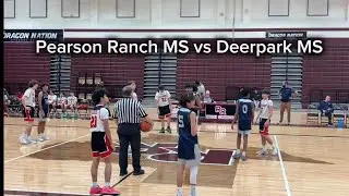 Pearson Ranch MS vs Deerpark ( 8th Grade)