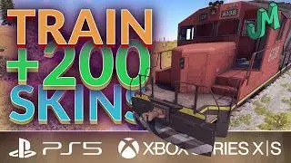 Trains Incoming / 200 Pop & Skins 🛢 Rust Console 🎮 PS5, XBOX
