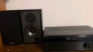 Sony STR-DH190 & Tannoy C5 Bookshelf Speaker Demo
