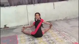 Single artistic yogasana ✨🧘🏻‍♀️