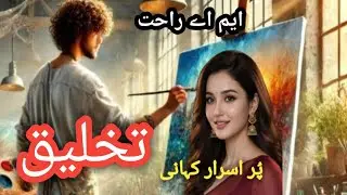 Takhleeq | M.A  rahat |purisrar, jurm O saza & suspense urdu story | voice over amna shah