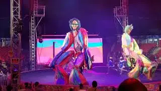 Amazing stilt walkers, UniverSoul Circus Feb 2020