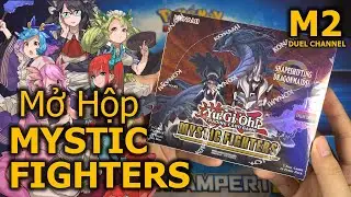 Mở hộp Yugioh Mystic Fighters Booster - Tìm nữ hầu rồng Dragonmaid | M2DA