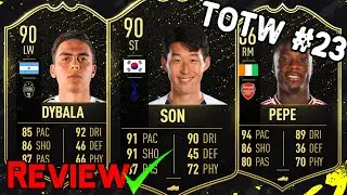 TOTW #23 🤑 REVIEW | SON & PEPE 🙌 WHAT CHEM STYLES TO RUN? FIFA 20 - ULTIMATE TEAM | FUT