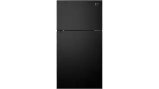 Kenmore 33&rdquo; Top Mount Refrigerator | 20.5 cu.ft | Adjustable Shelves, Crispers, LED Lighting