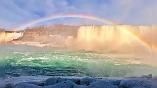 Niagara Falls | We saw the Amazing Rainbow on Horseshoe Falls