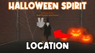 NEW Halloween Spirit Location in Anime story Halloween Update.. ROBLXO