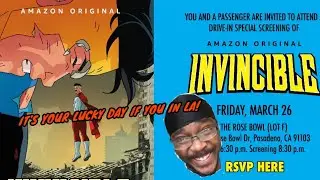 Invincible Animated Series: LA Premier Event #invincible #skybound #amazonprime #invinciblefriday