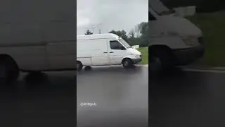 Drifting in Delivery Van